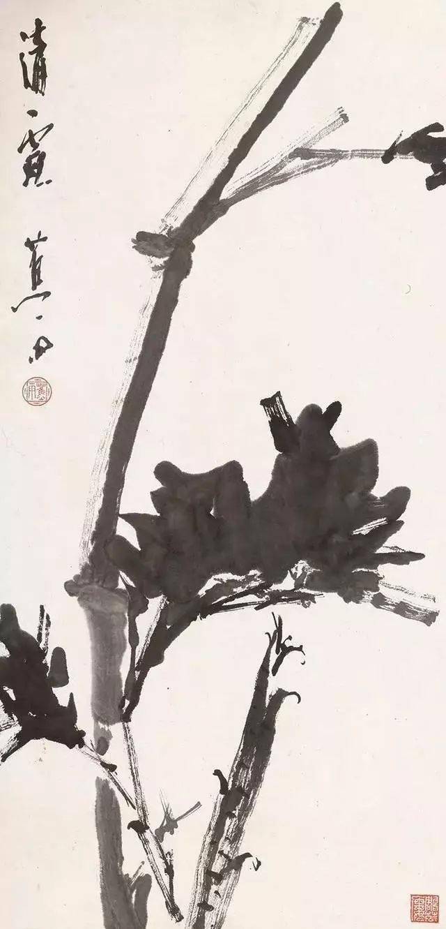 蕉雨：江寒汀大弟子，模仿虚谷出神入化 名人名家 第36张