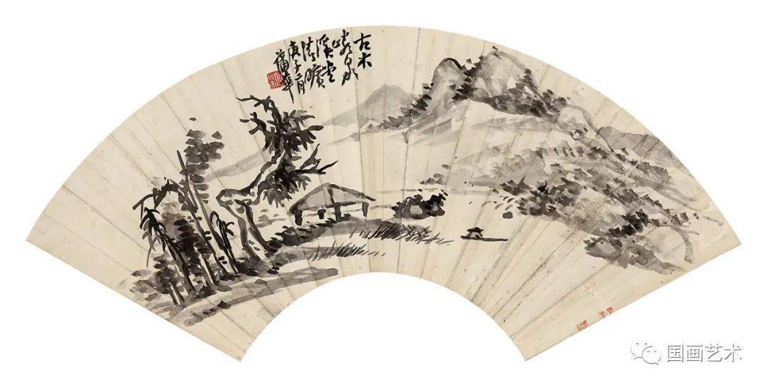 蒲华 笔下的山水：纵放恣肆，水墨淋漓 名人名家 第31张