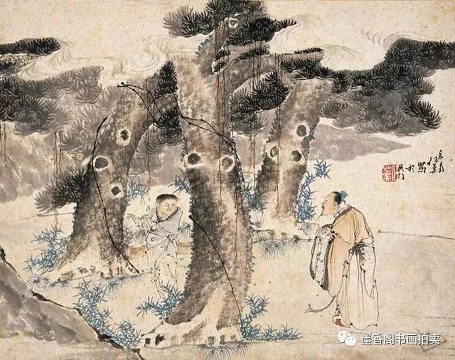 任薰——画画题材包罗万象、意境则以神韵取胜 名人名家 第24张