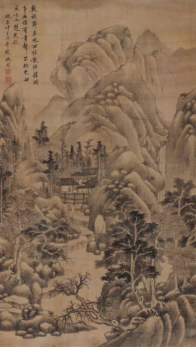 沈周的粗笔山水,凝练了一生的笔墨功夫 名人名家 第13张-墨韵书香 沈周的粗笔山水,凝练了一生的笔墨功夫 名人名家 第13张