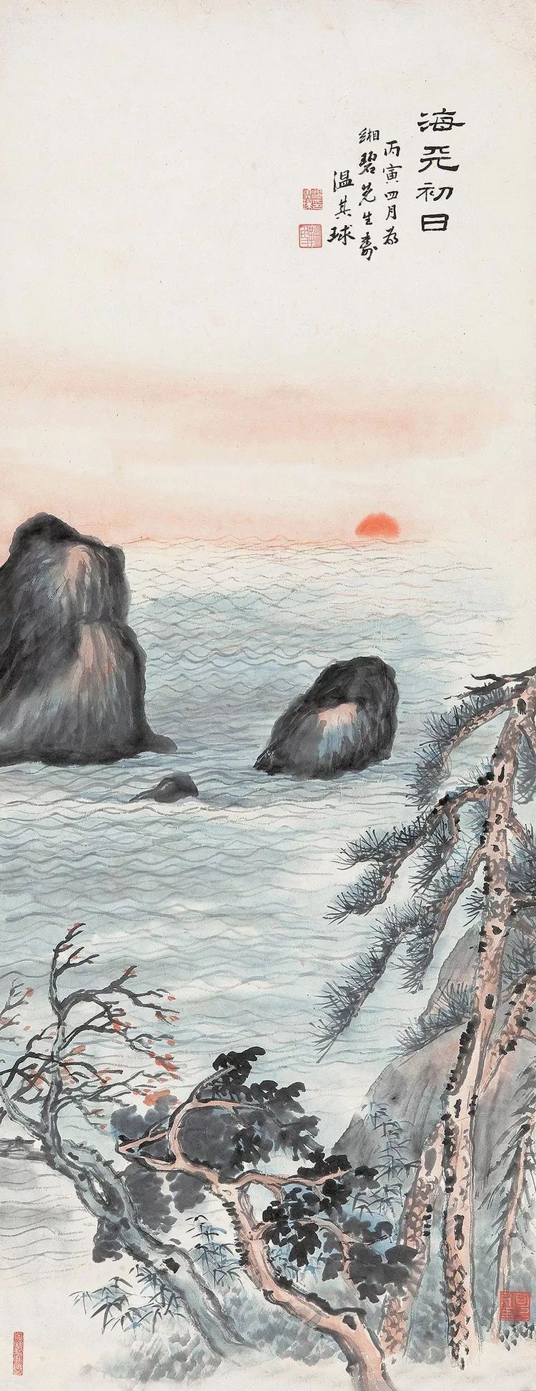 温其球：坚守传统，默默耕耘，称誉民国广州画坛 名人名家 第15张