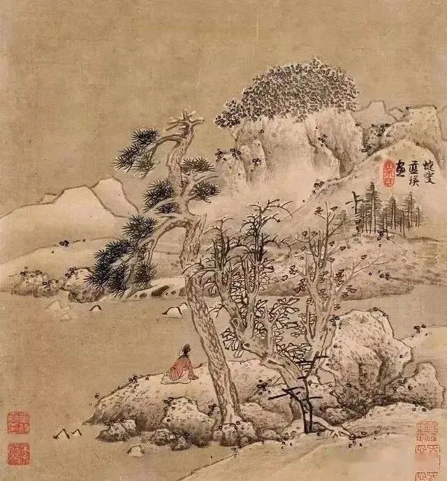 蓝瑛：崛起于江南,独开门派的绘画大师 名人名家 第4张