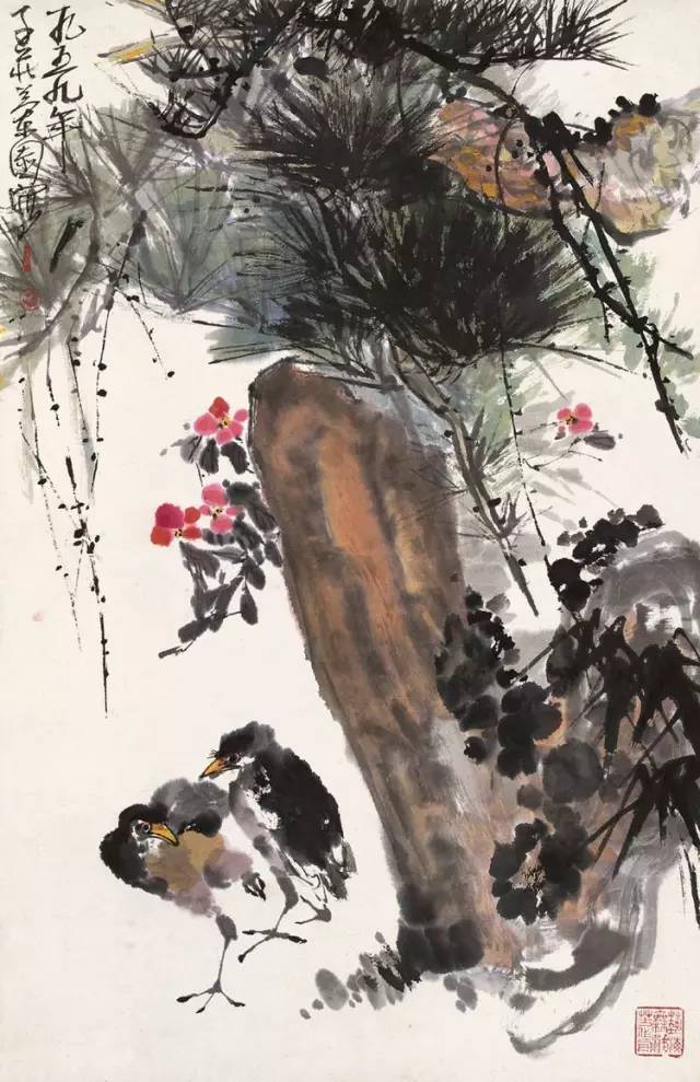 石壶：中国画分开看，都不是画，而是书法 名人名家 第33张