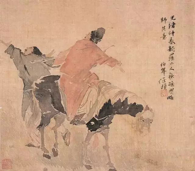 任伯年各个时期经典作品鉴赏！ 名人名家 第20张