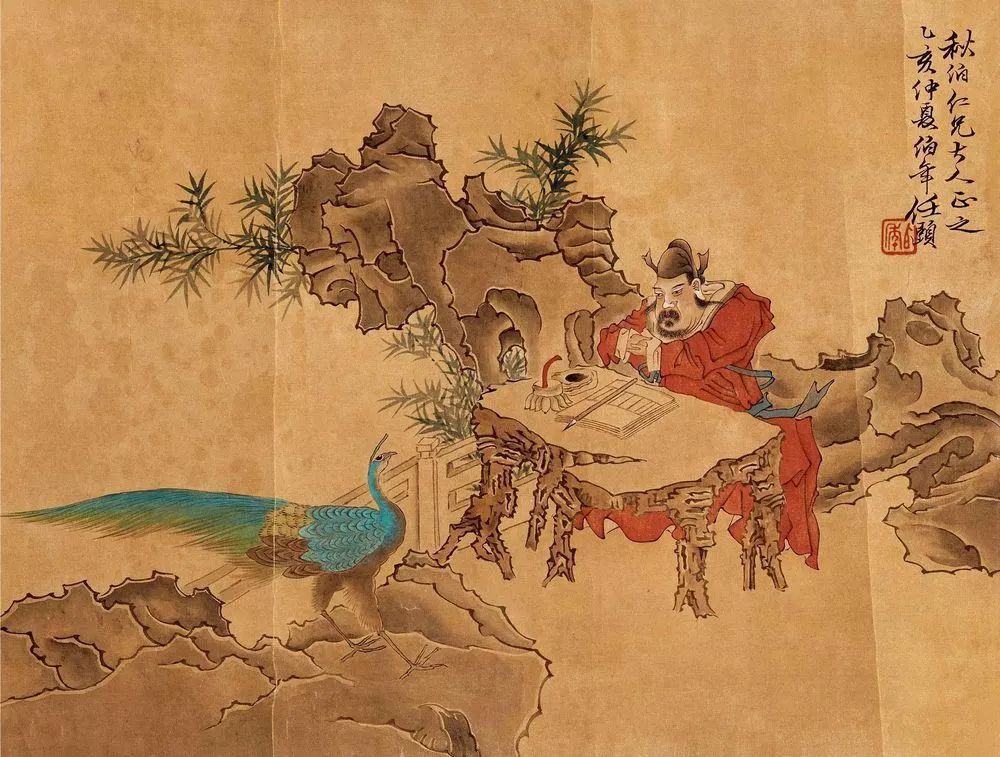 任伯年各个时期经典作品鉴赏！ 名人名家 第42张