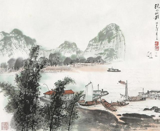 山水画家黄纯尧，为时代作证，替江山代言 名人名家 第10张