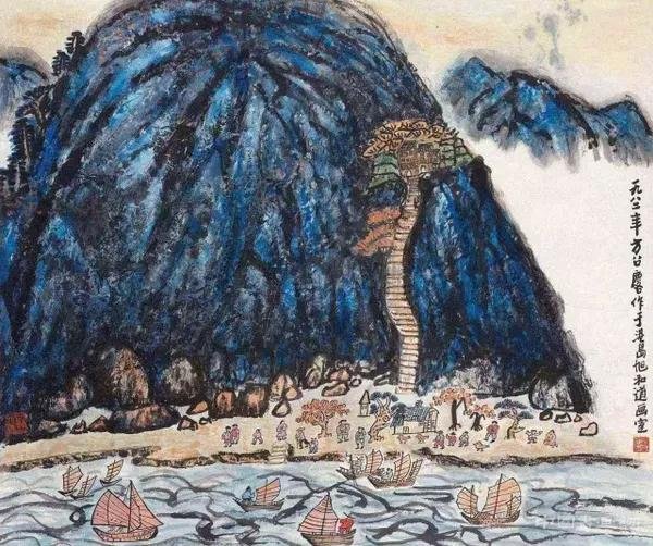 方召麐绘画作品欣赏 名人名家 第15张