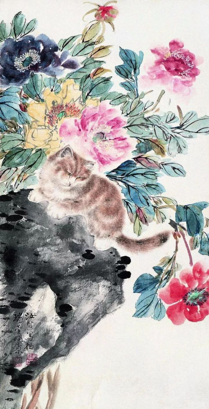 画猫一绝｜他笔下的猫们活泼精灵、人见人爱 名人名家 第43张