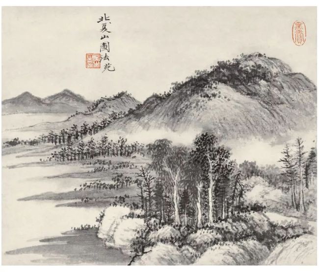 吴湖帆：山水画设色风格 名人名家 第32张