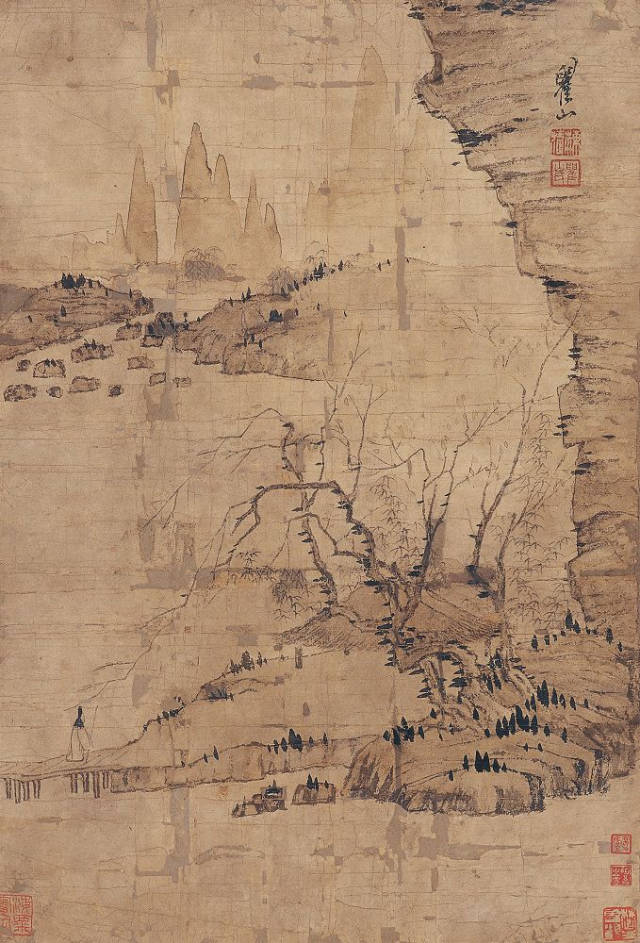 梅清画黄山，真清！ 名人名家 第15张
