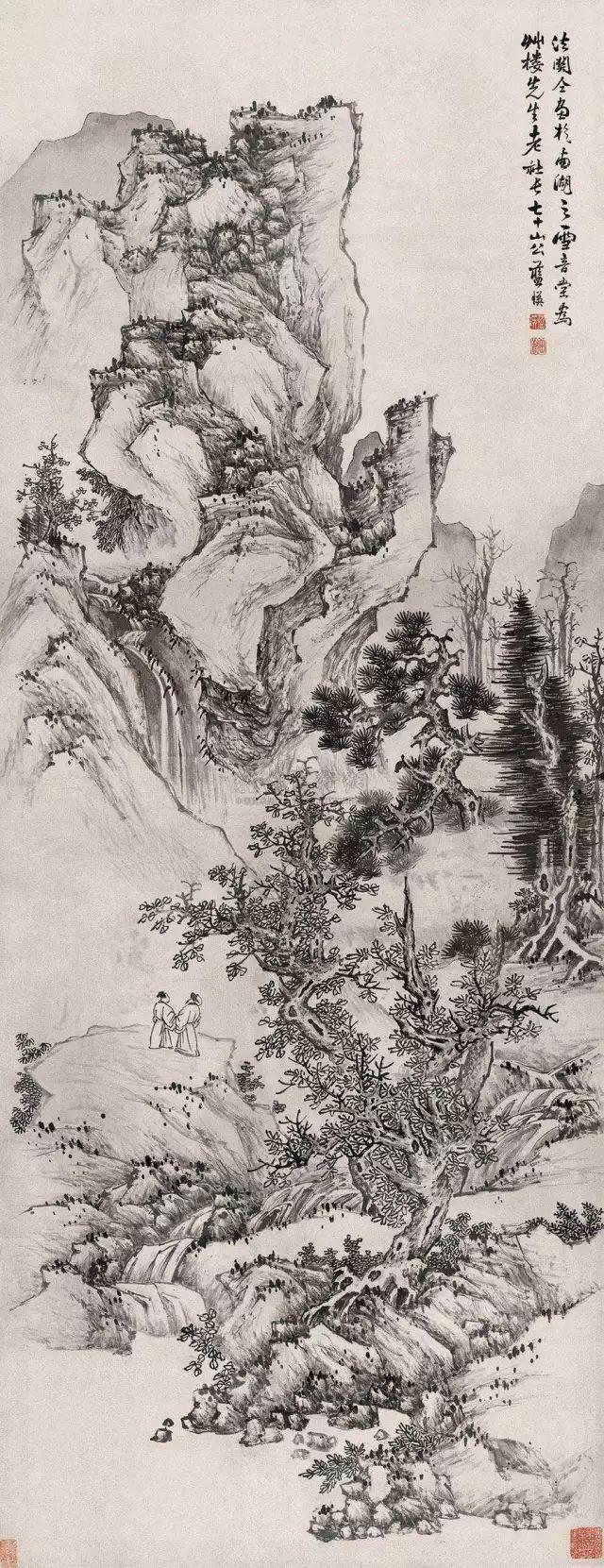 明代画家蓝瑛的精品山水集萃 名人名家 第72张