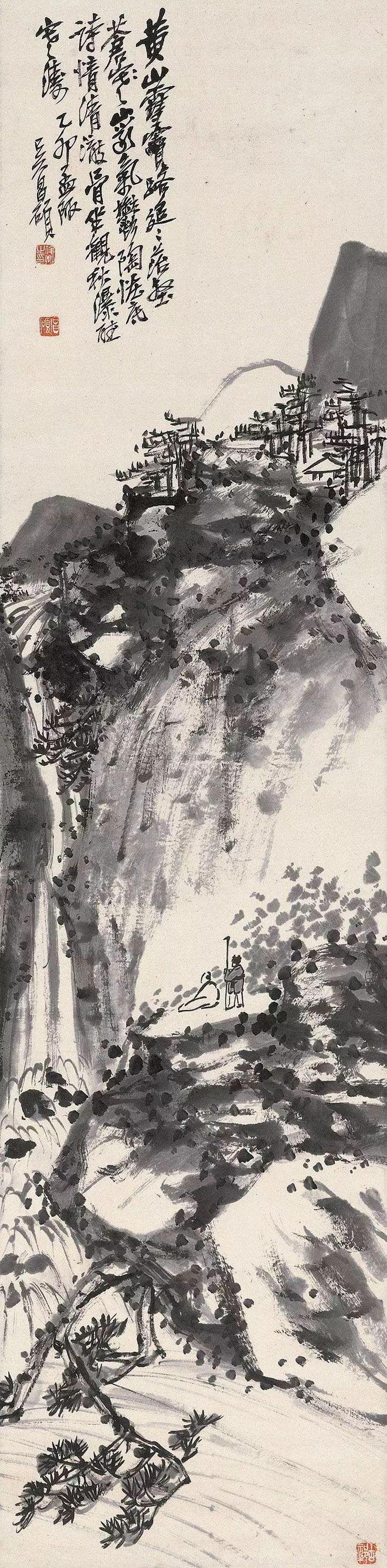 吴昌硕 燥中带润，润中带燥的笔道，很是让人佩服。 名人名家 第2张