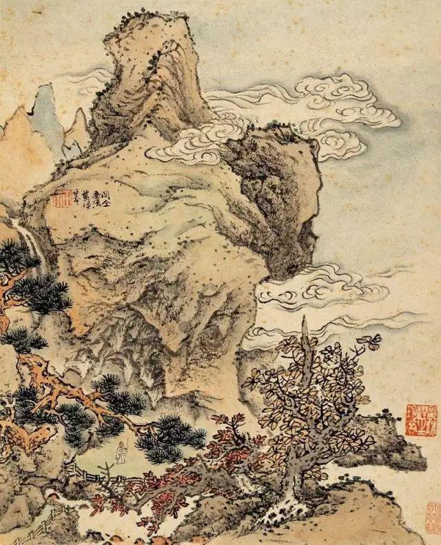 明代画家蓝瑛的精品山水集萃 名人名家 第88张