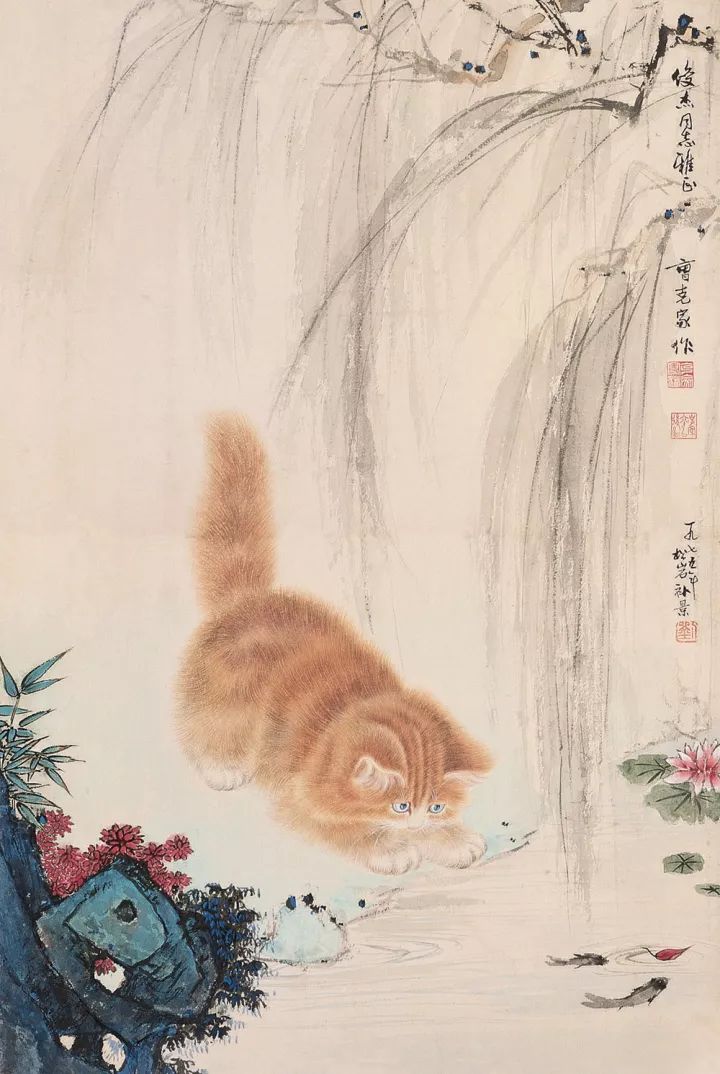 画猫一绝｜他笔下的猫们活泼精灵、人见人爱 名人名家 第3张