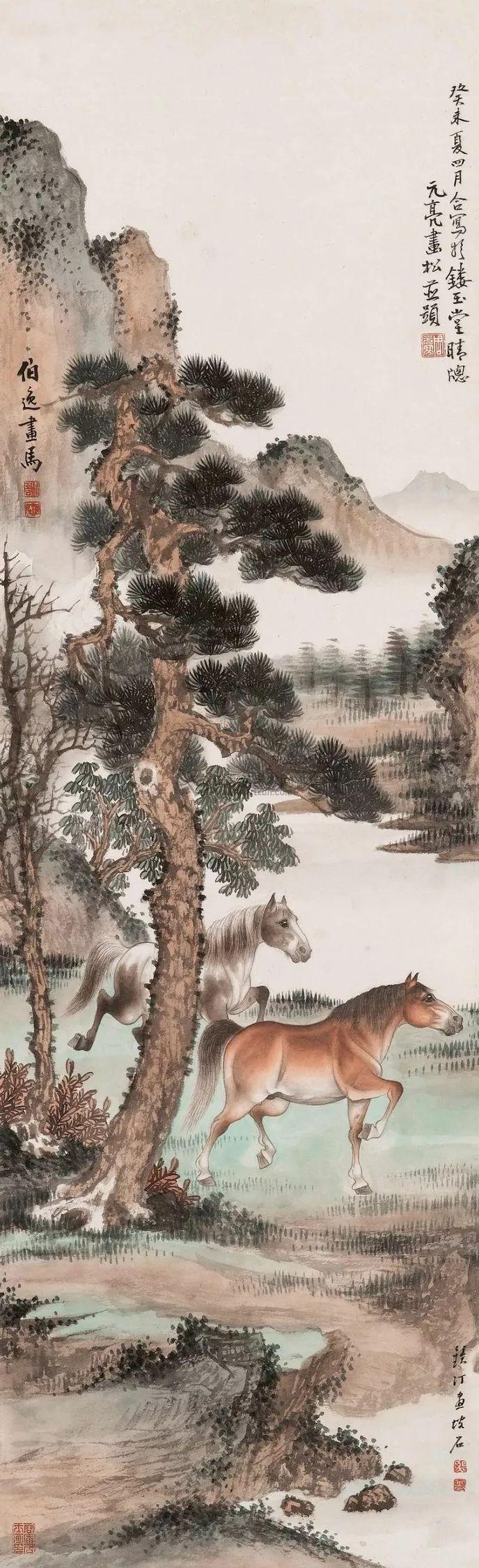 周元亮笔下的山水画，满满的生活气息 名人名家 第28张