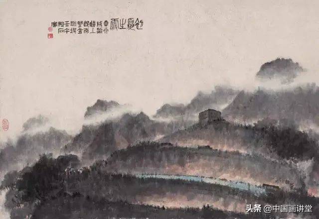 傅抱石的“散锋笔法”：如何让山水画动起来 名人名家 第3张