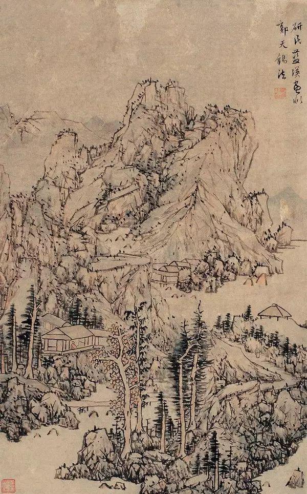 明代画家蓝瑛的精品山水集萃 名人名家 第23张
