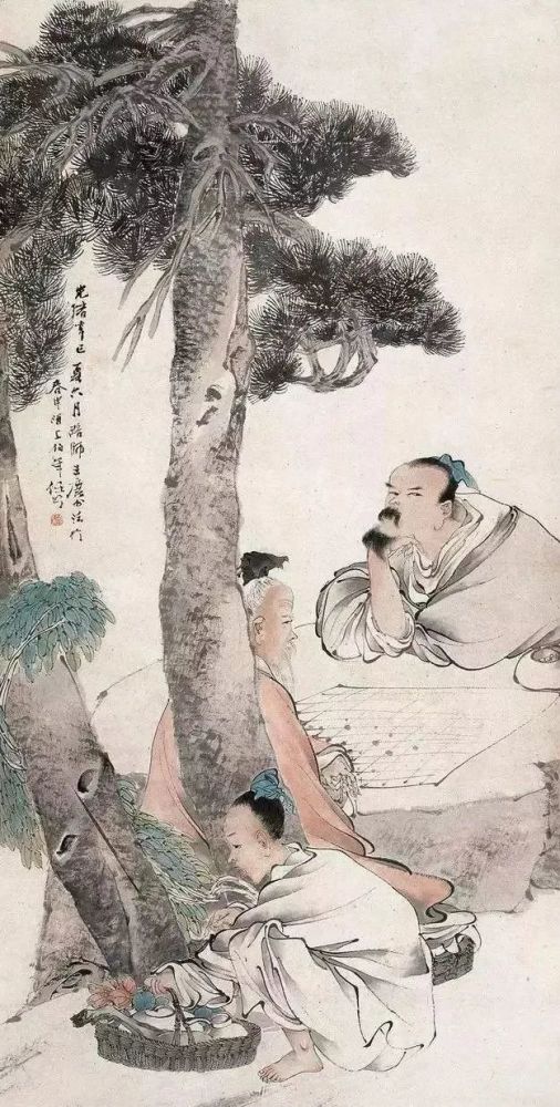 任伯年各个时期经典作品鉴赏！ 名人名家 第2张
