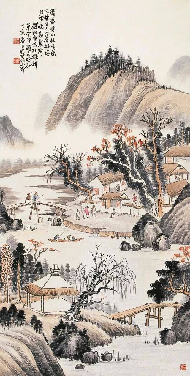 钱松喦山水： 笔墨苍郁写河山 名人名家 第10张