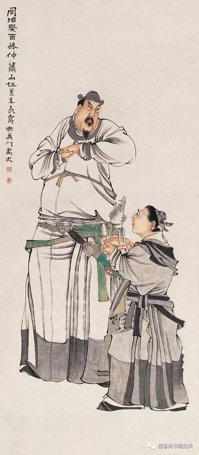 任薰——画画题材包罗万象、意境则以神韵取胜 名人名家 第13张