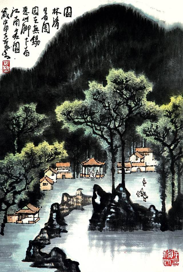李可染的光影，太美了！ 名人名家 第39张