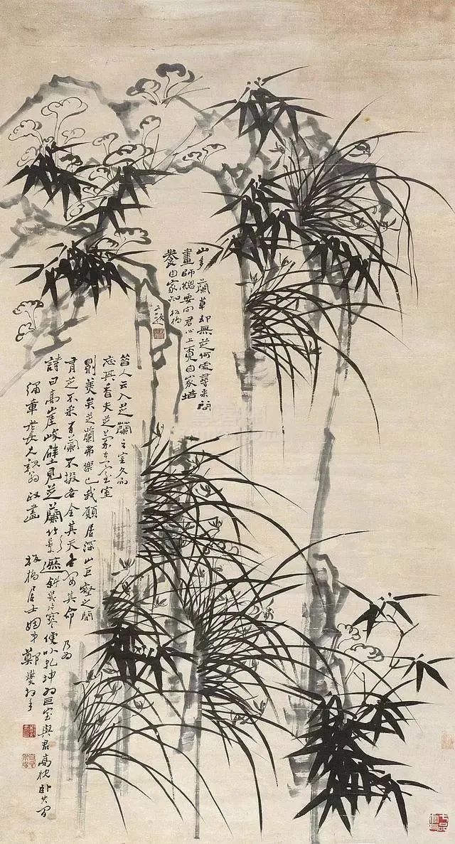 郑板桥画兰，画的是兰花之骨 名人名家 第11张