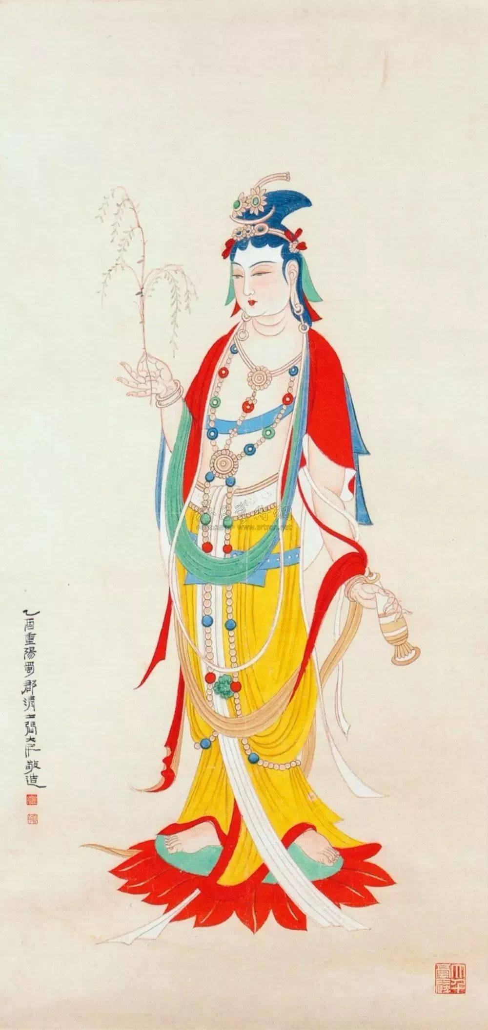 张大千：敦煌壁画对于中国画坛的影响 名人名家 第5张