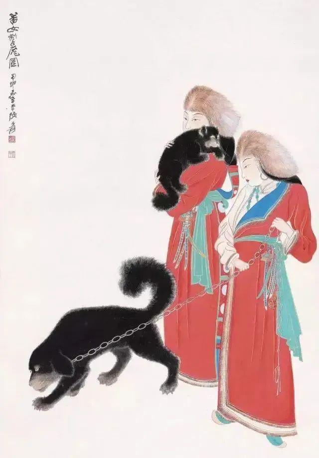 张大千 : 画人物，要学相人术 名人名家 第15张