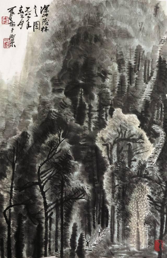 李可染笔下的绝美光影山水画 名人名家 第42张