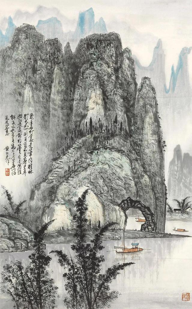 山水画家黄纯尧，为时代作证，替江山代言 名人名家 第25张