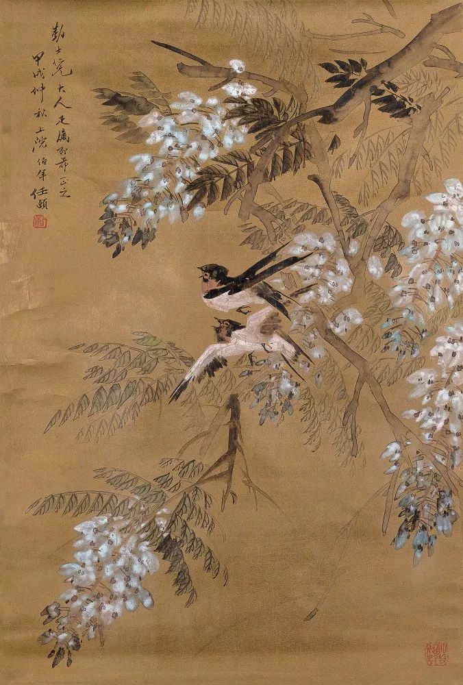 任伯年各个时期经典作品鉴赏！ 名人名家 第59张