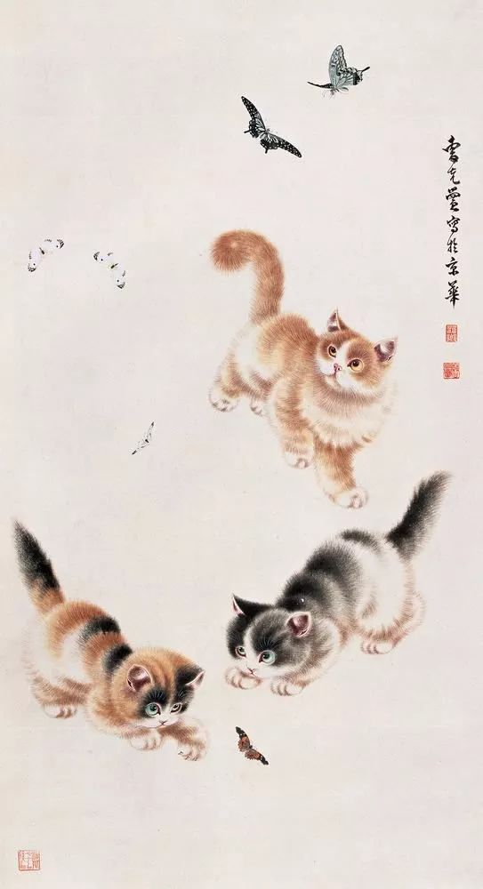 画猫一绝｜他笔下的猫们活泼精灵、人见人爱 名人名家 第12张