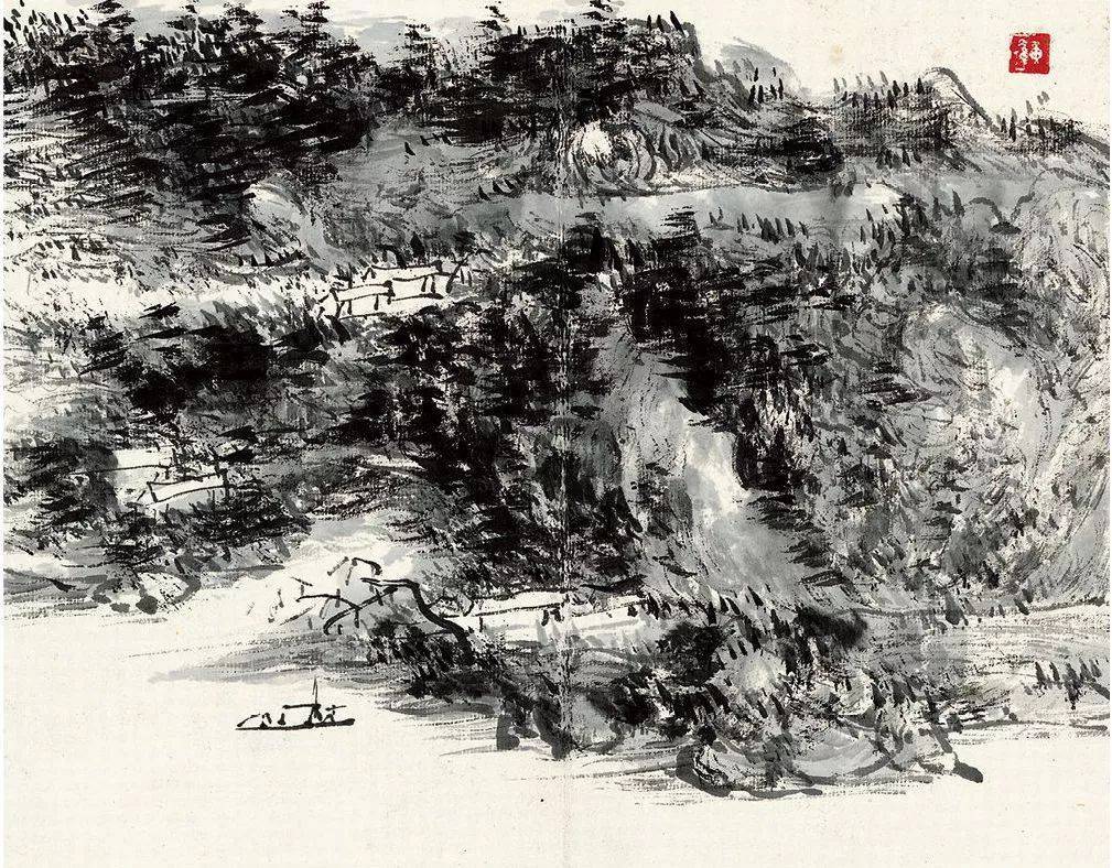 黄宾虹：蜀游峨眉山水册 名人名家 第12张