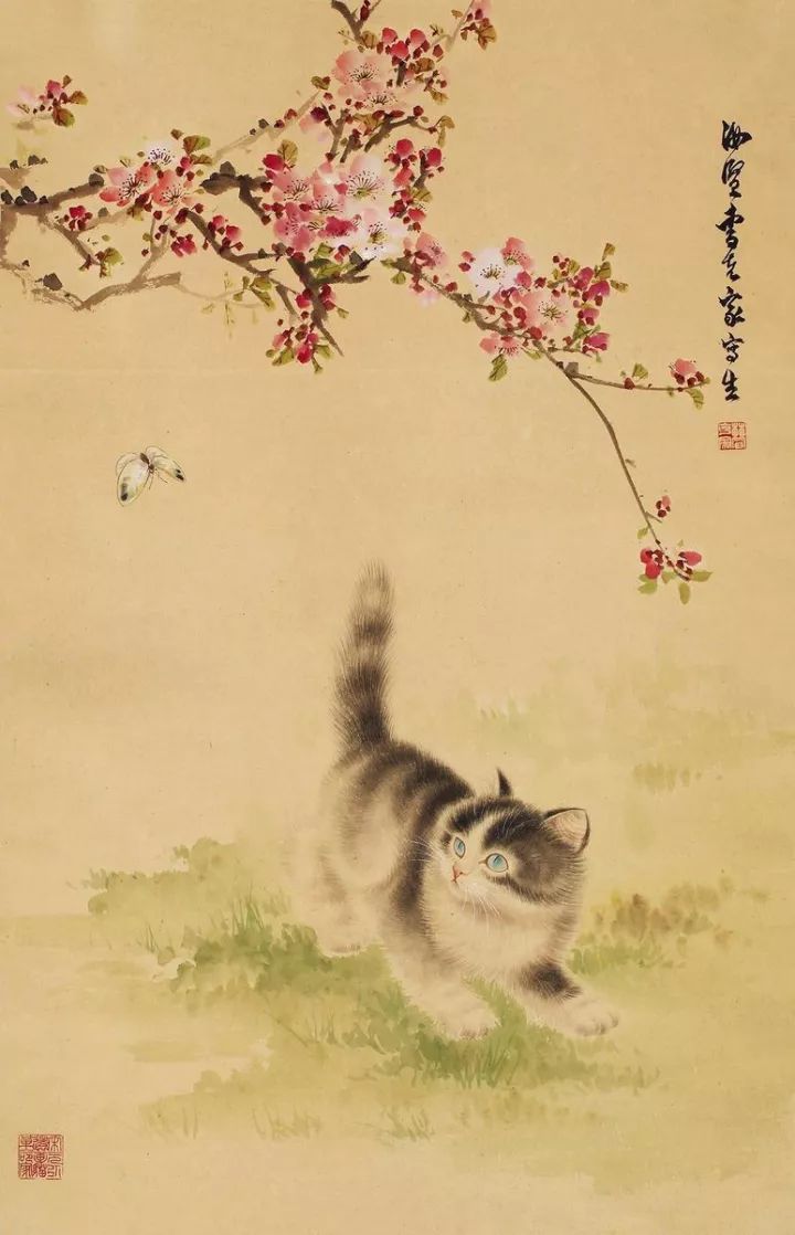画猫一绝｜他笔下的猫们活泼精灵、人见人爱 名人名家 第47张