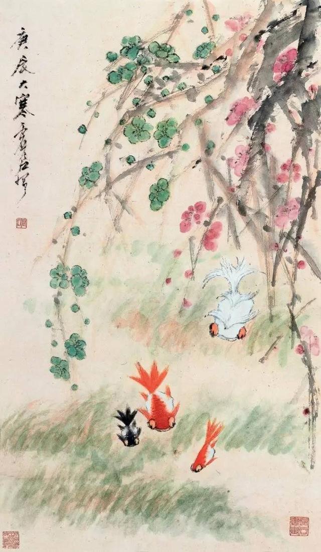 晚清画家虚谷画作欣赏，超然洒脱，灵秀朴拙 名人名家 第23张