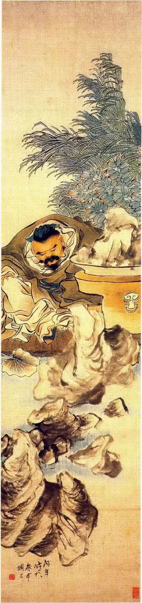 任伯年各个时期经典作品鉴赏！ 名人名家 第95张