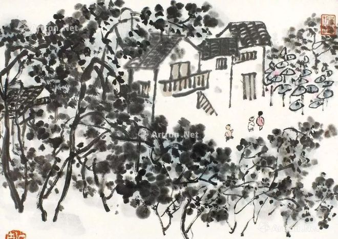 陈子庄：一幅画须有艺术境界，才能算艺术作品 名人名家 第8张