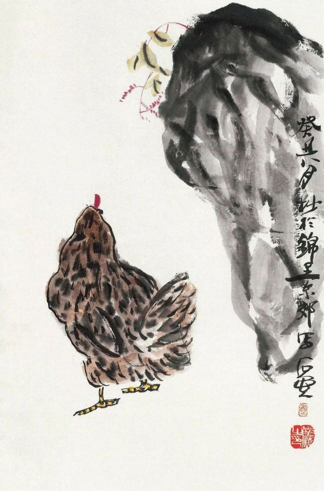 石壶：中国画分开看，都不是画，而是书法 名人名家 第43张