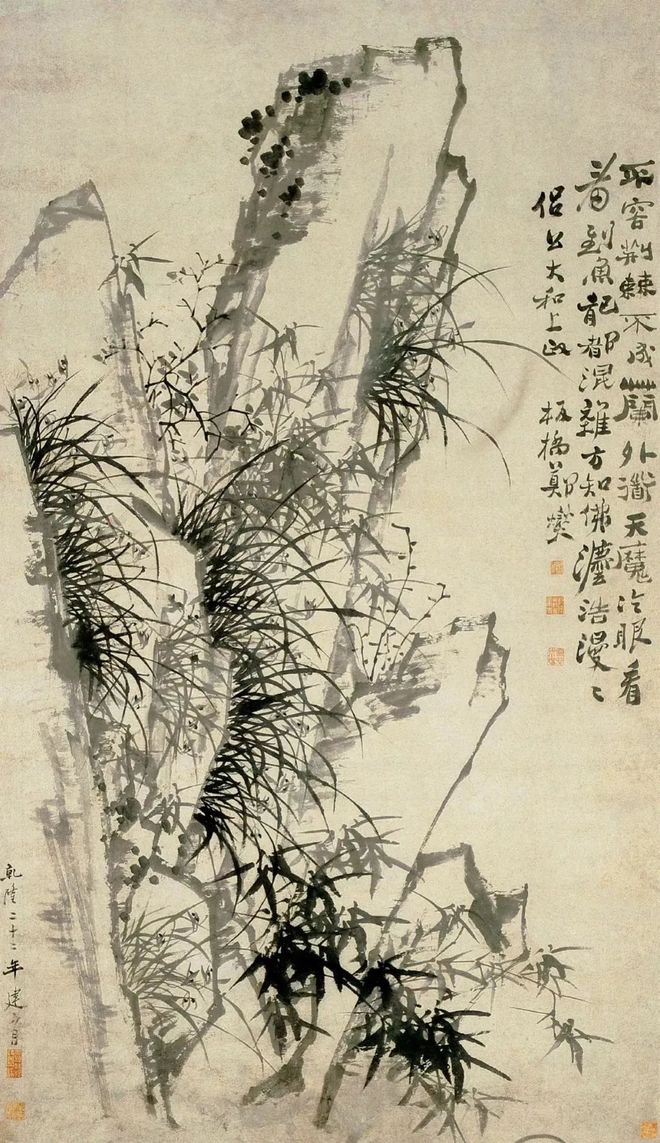 郑板桥画兰，画的是兰花之骨 名人名家 第7张