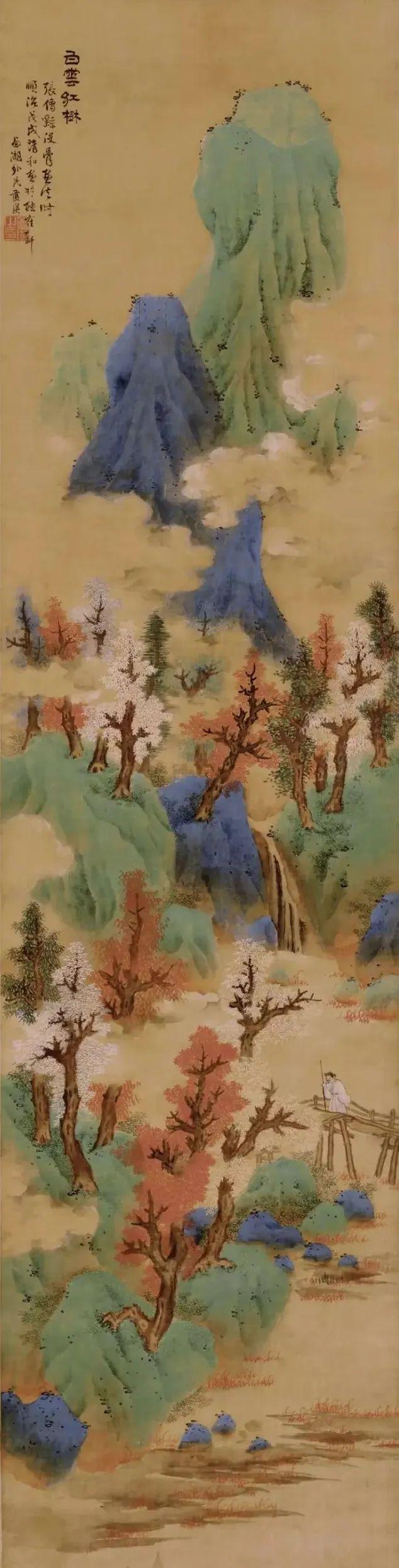 明代画家蓝瑛的精品山水集萃 名人名家 第1张