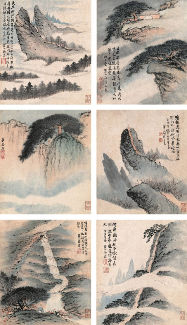 梅清画黄山，真清！ 名人名家 第17张