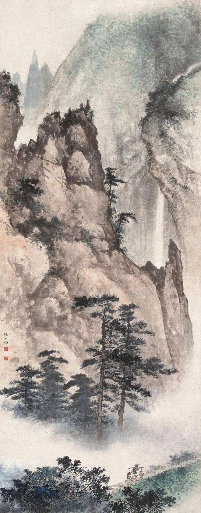 典雅脱俗:陈少梅绘画作品全集 名人名家 第28张-墨韵书香 典雅脱俗:陈少梅绘画作品全集 名人名家 第28张