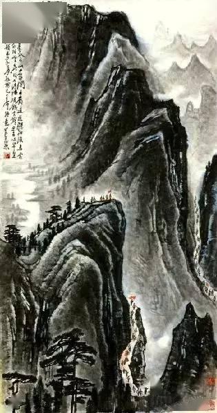 李可染笔下的绝美光影山水画 名人名家 第9张