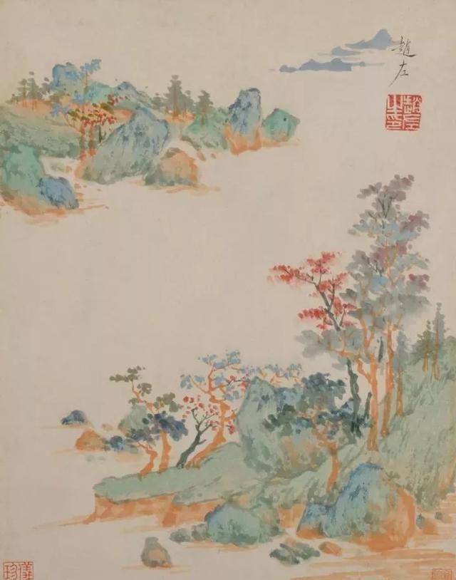历代山水画中的绘画技法 书画知识 第22张-墨韵书香 历代山水画中的绘画技法 书画知识 第22张