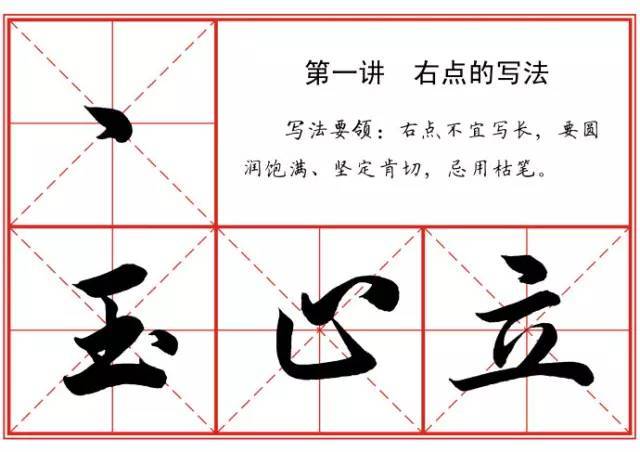 毛笔行书笔法标准教程 书画知识 第2张
