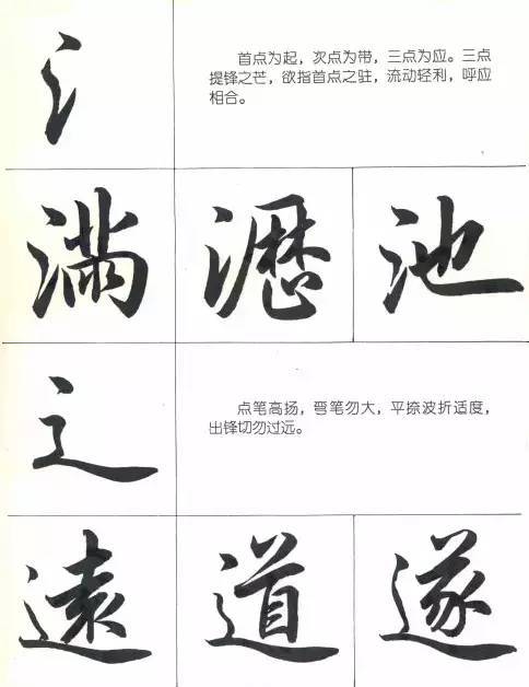 毛笔行书笔法标准教程 书画知识 第39张