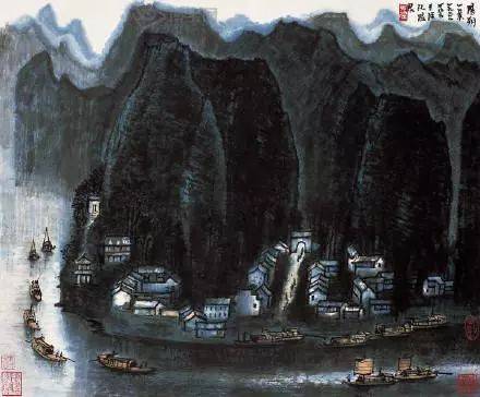 李可染的经典山水画——“黑、满、崛、涩”的独家李氏山水 书画知识 第24张