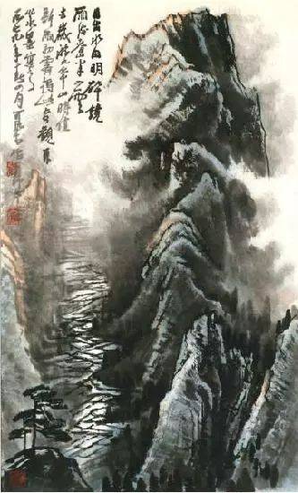 李可染的经典山水画——“黑、满、崛、涩”的独家李氏山水 书画知识 第56张