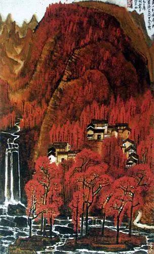 李可染的经典山水画——“黑、满、崛、涩”的独家李氏山水 书画知识 第5张