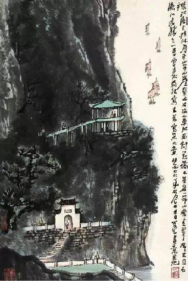 李可染的经典山水画——“黑、满、崛、涩”的独家李氏山水 书画知识 第44张